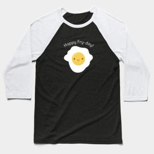 Cute and Kawaii Egg Pun T-Shirt Baseball T-Shirt